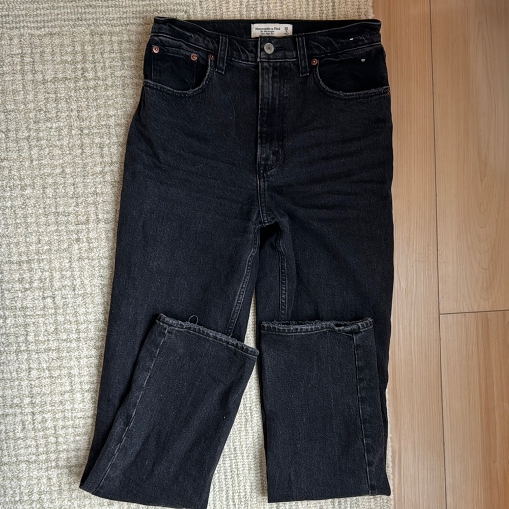 Abercrombie & Fitch 90s straight ultra high rise jeans